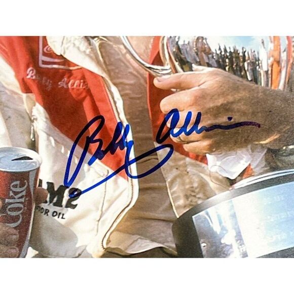Bobby Allison Signed Photo NASCAR Racing 11X14 With JSA COA - Picture 3 of 5
